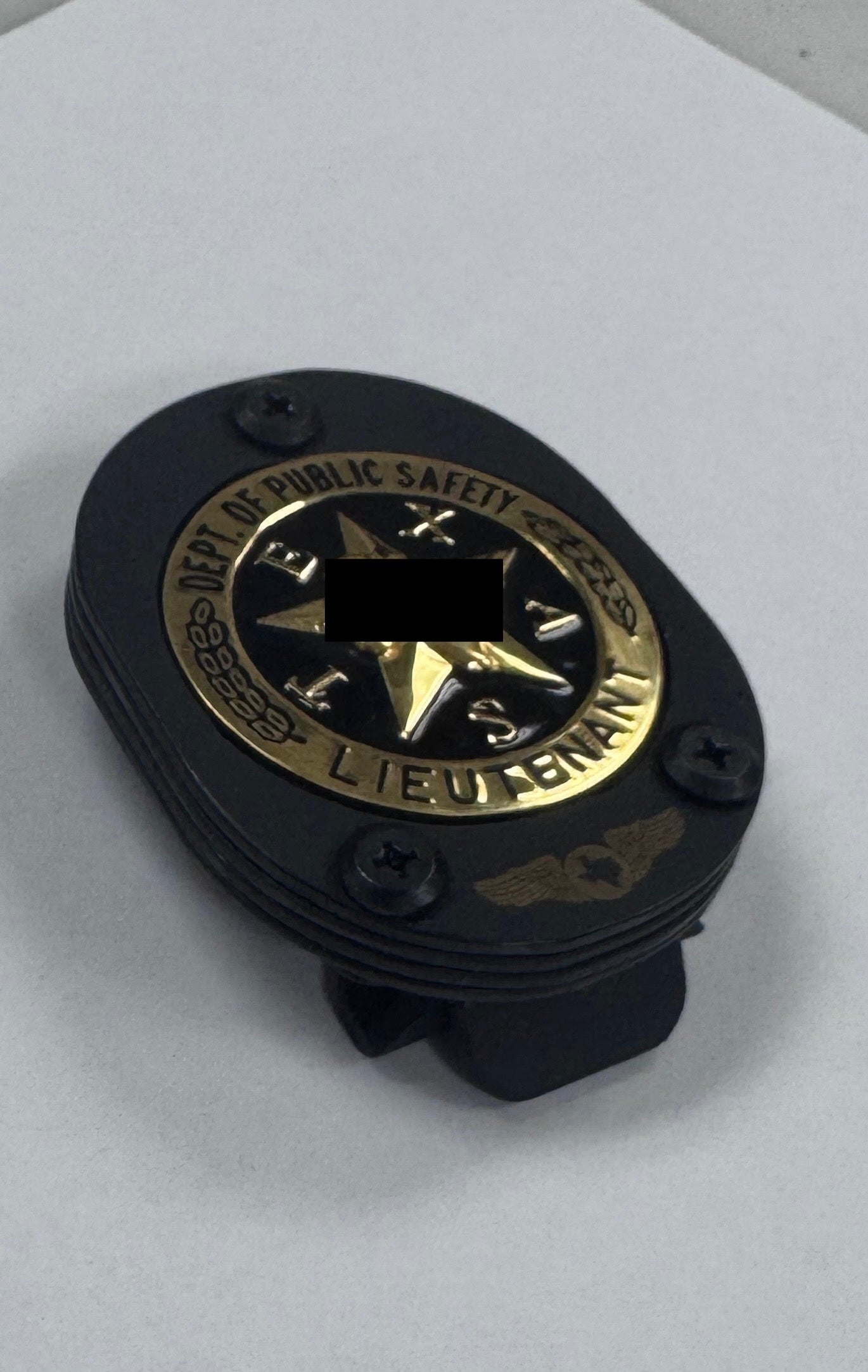 Texas DPS - Badge Holder