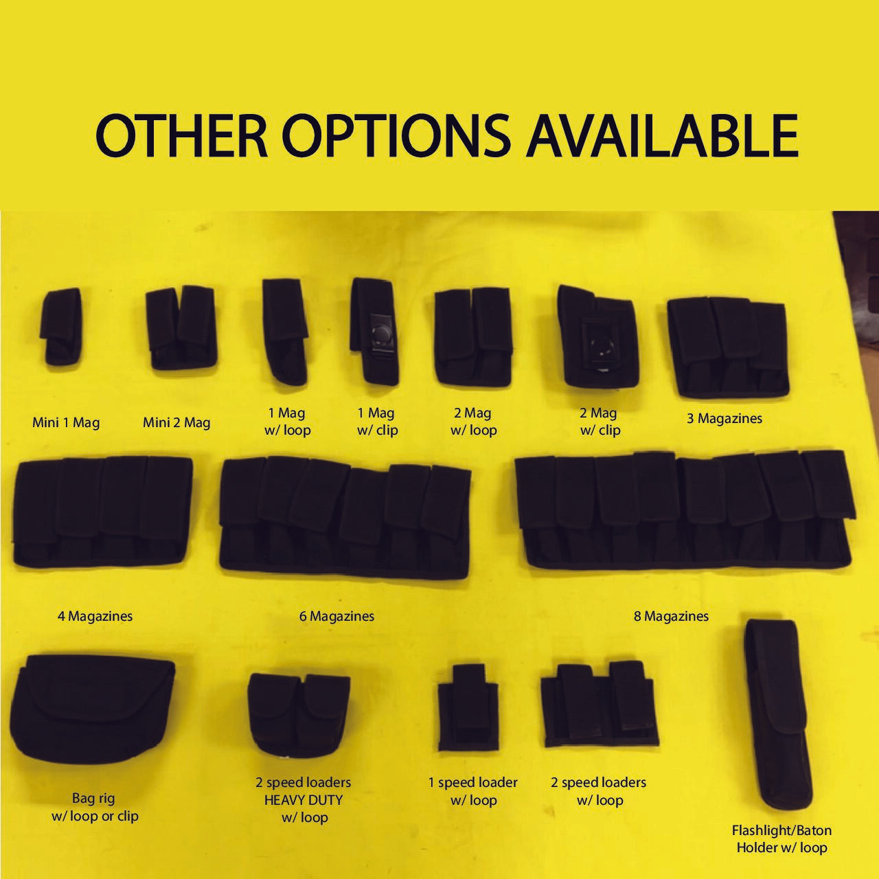 Nylon Magazine Pouches