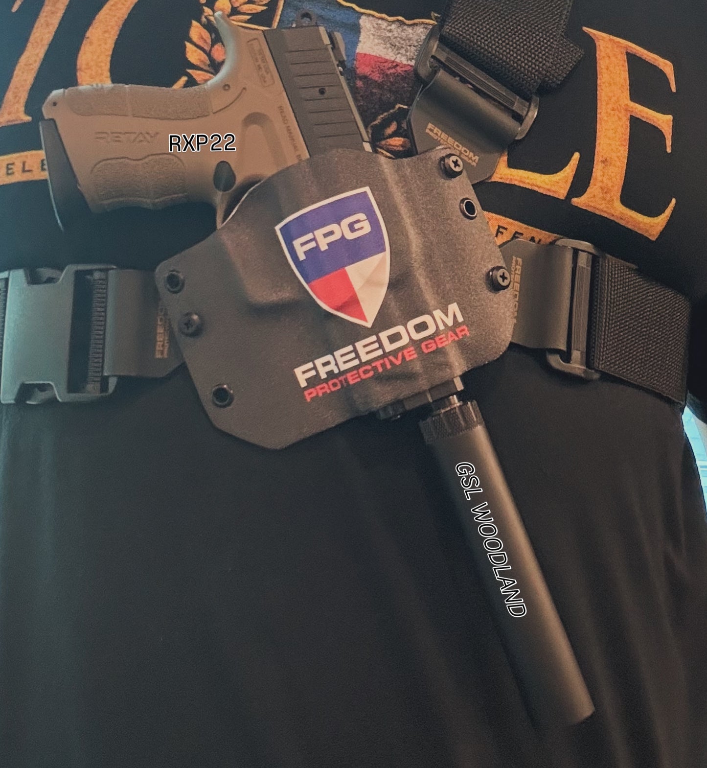 Retay RXP .22 Chest Rig Holster