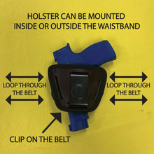 Universal Slide Holster - Genuine Leather Finish